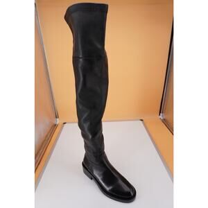 Valentino Garavani Roman Stud Over the Knee Boot Size 36.5 New OTK $2300 NIB